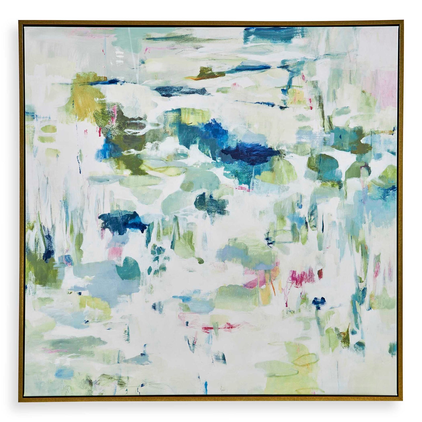 Abbyson Home Abstract Reflections Framed Canvas