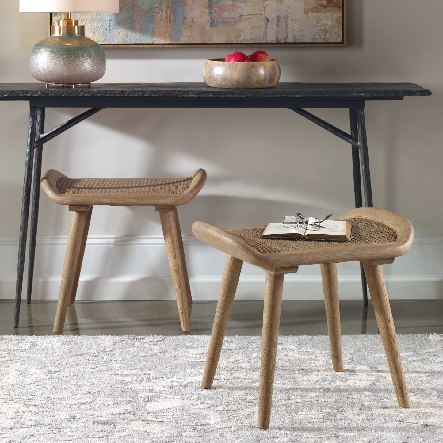 Abbyson Home Arne Scandinavian Small Bench