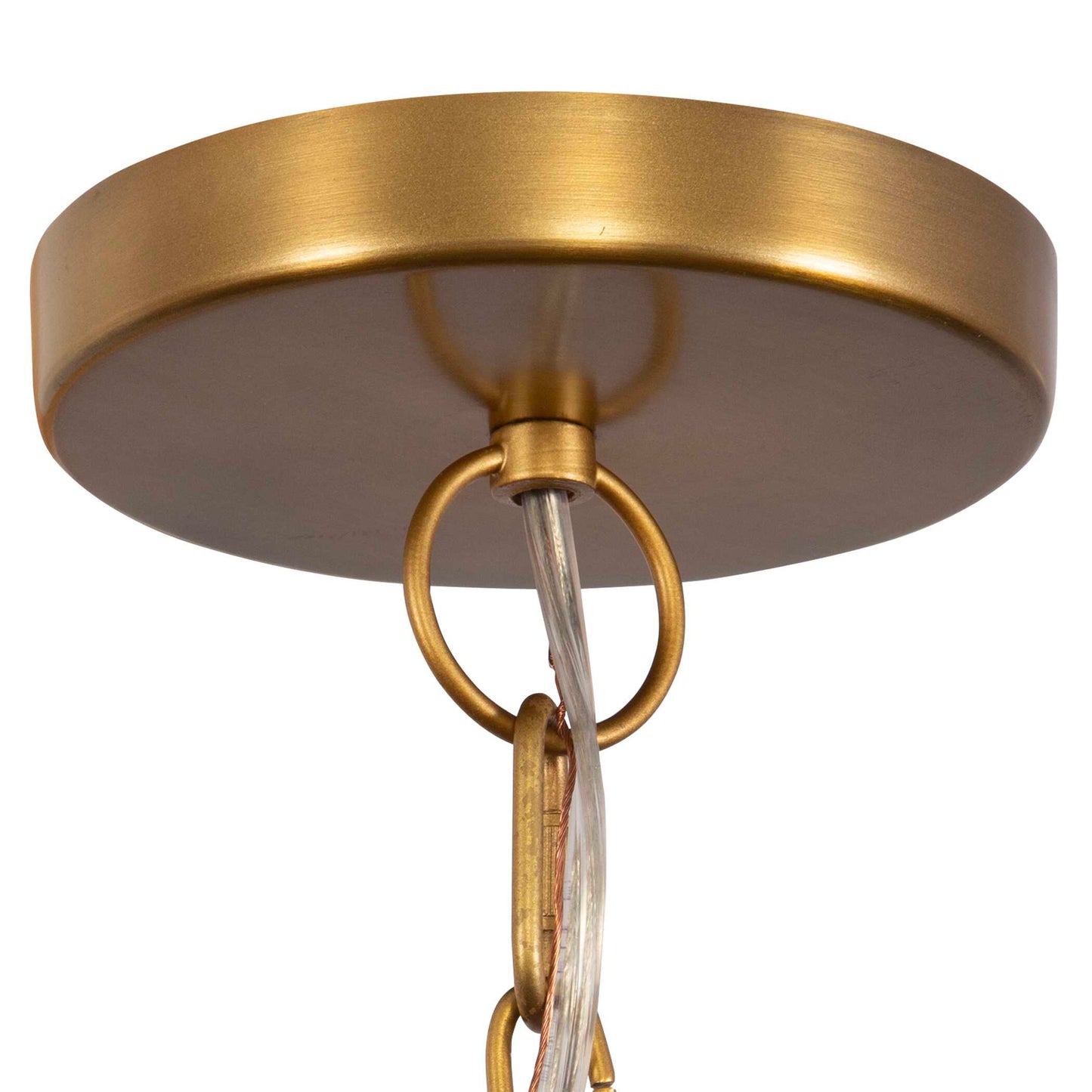 Abbyson Home Biswas Woven Jute 1 Light Pendant